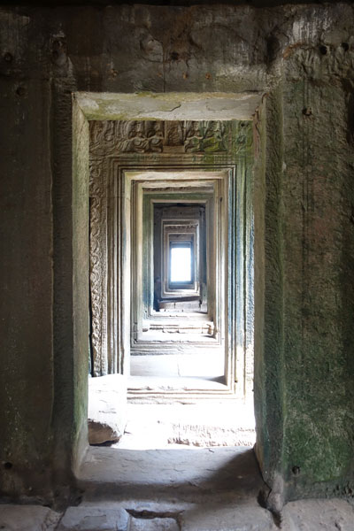 Angkor Thom Bayon Tempel innen 2