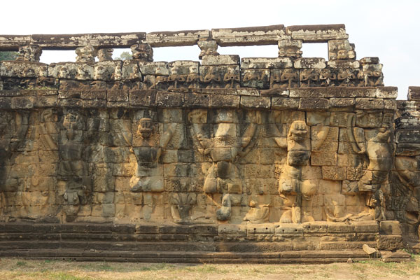 Angkor Thom Elefantenterrassen 2