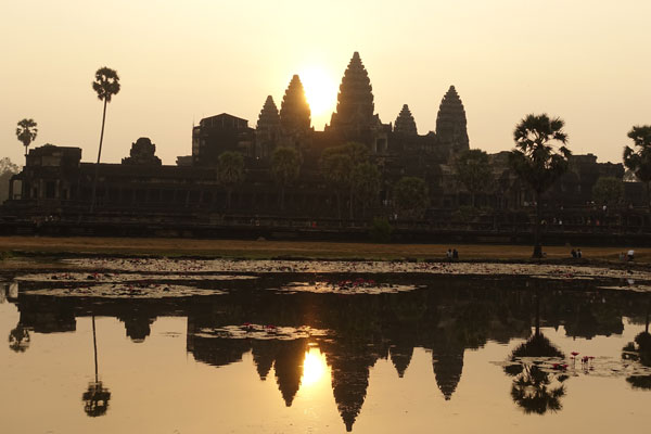 Angkor Wat Sonnenaufgang 2