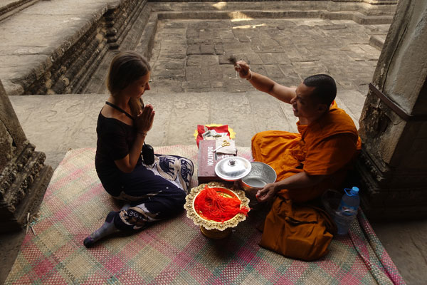 Angkor Wat Tempel Segnung 2