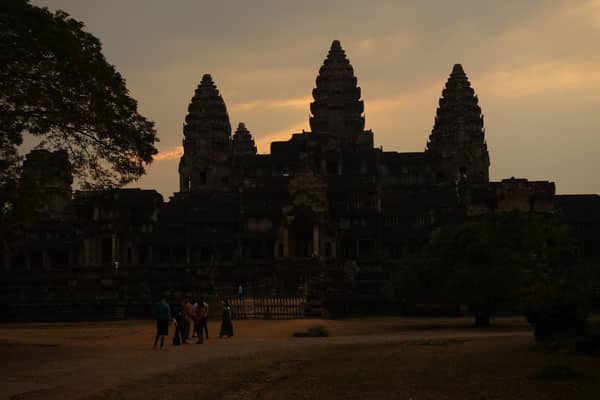 Angkor Wat Tempel Sonnenuntergang