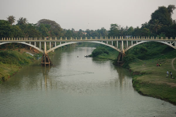 Battambang Flussgebiet