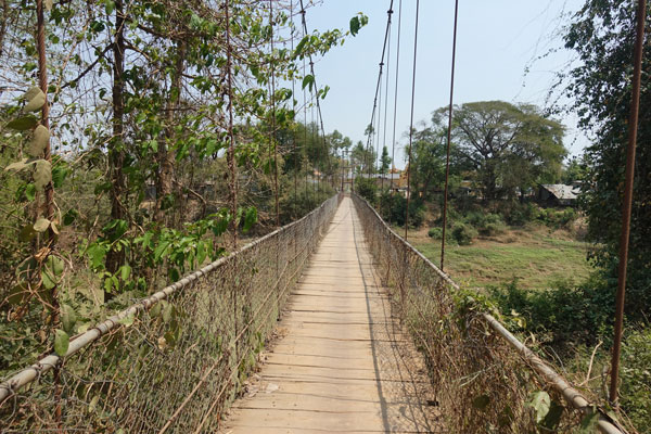 Battambang Tagestour Hängebrücke