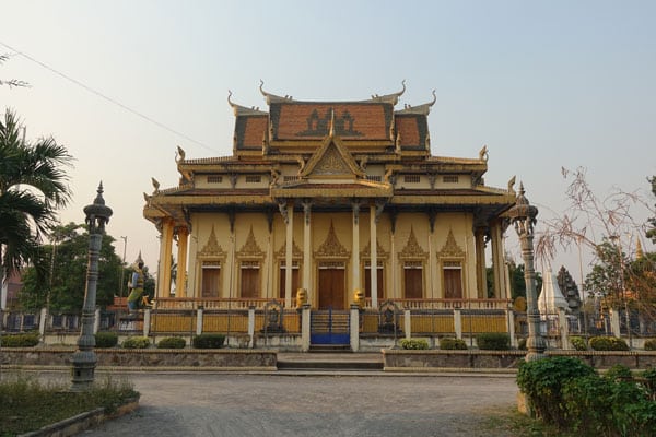Battambang Tempel überm Fluss