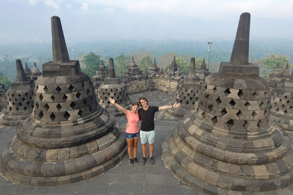 Borobudur Tempel bei Yogyakarta 5