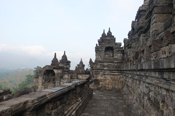 Borobudur Tempel bei Yogyakarta 7
