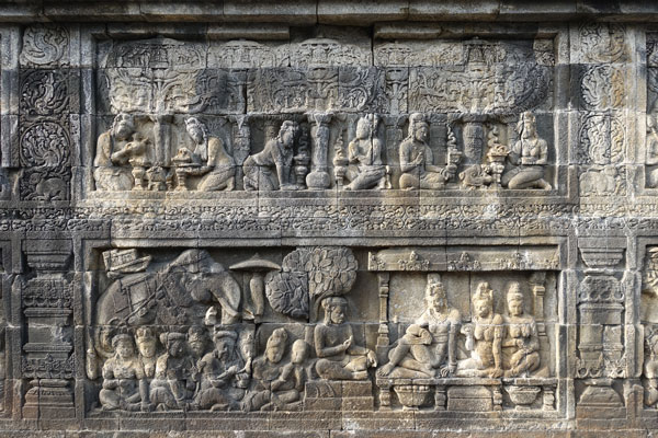 Borobudur Tempel bei Yogyakarta 8
