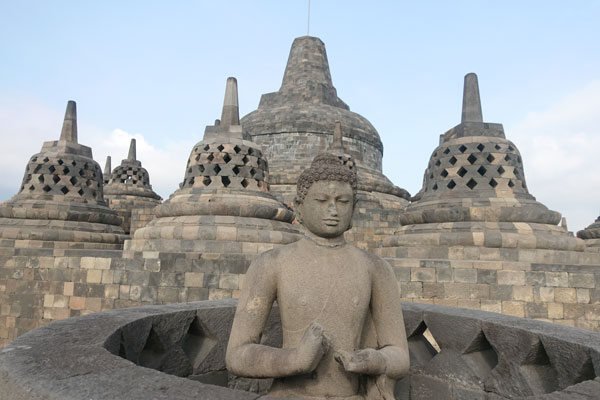 Borobudur Tempel bei Yogyakarta 9
