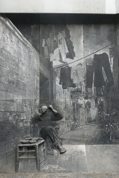 Chengdu Old Dragon Street Streetart 1