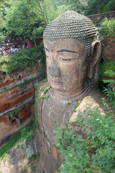 Chengdu Tagesausflug Buddha von Leshan 1