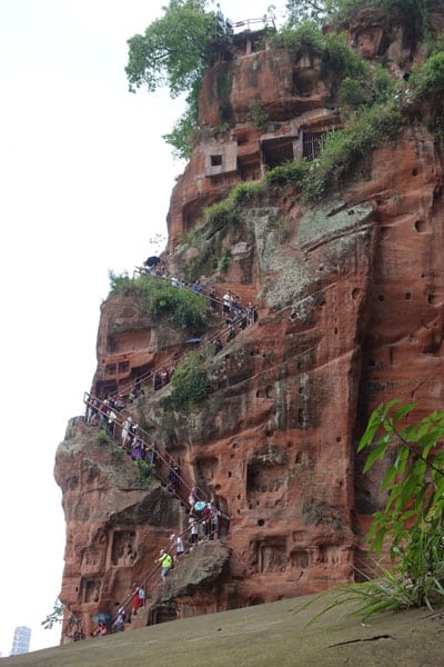 Chengdu Tagesausflug Buddha von Leshan 2