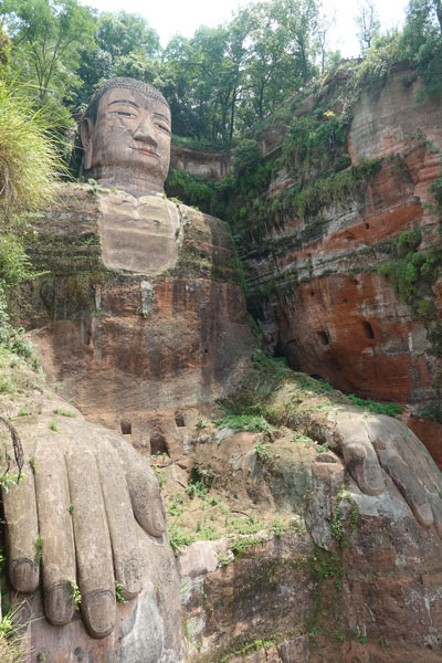 Chengdu Tagesausflug Buddha von Leshan 3