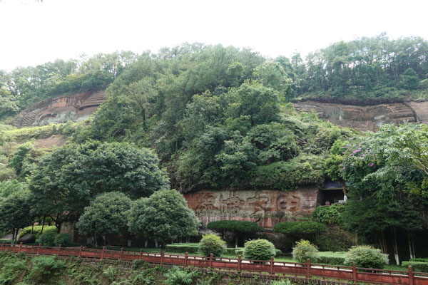 Chengdu Tagesausflug Oriental Buddhist Theme Park größter liegender Buddha der Welt
