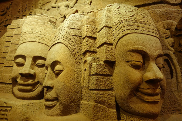 Chengdu Tagesausflug Oriental Buddhist Theme Park Höhle dritte Halle 2