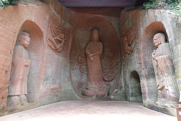 Chengdu Tagesausflug Oriental Buddhist Theme Park weitere Eindrücke 1