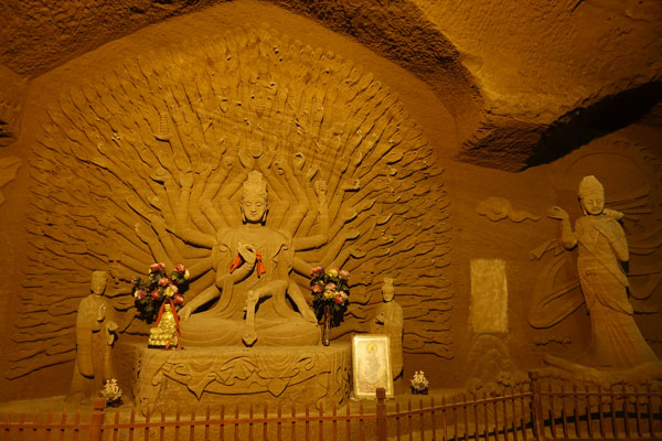 Chengdu Tagesausflug Oriental Buddhist Theme Park weitere Eindrücke 3