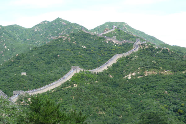 Chinesische Mauer Badaling Peking 4