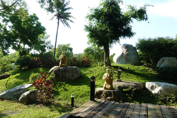 Fo Guang Shan Buddha Museum bei Kaohsiung Garten