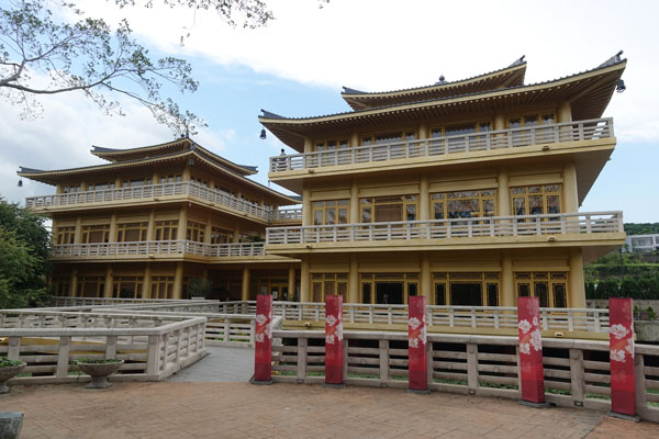 Fo Guang Shan Buddha Museum bei Kaohsiung Silver Pavillion