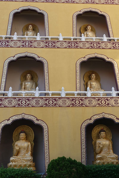 Fo Guang Shan Monastry bei Kaohsiung Golden Buddha Hall 3