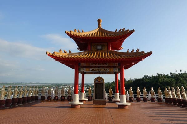 Fo Guang Shan Monastry bei Kaohsiung Great Buddha Land 2