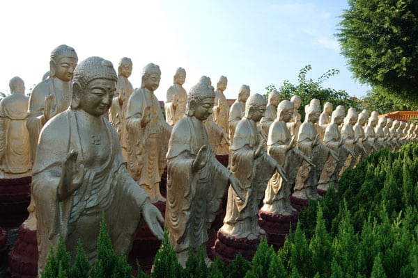 Fo Guang Shan Monastry bei Kaohsiung Great Buddha Land 3