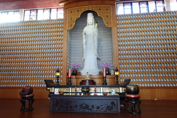 Fo Guang Shan Monastry bei Kaohsiung Great Compassion Shrine 2