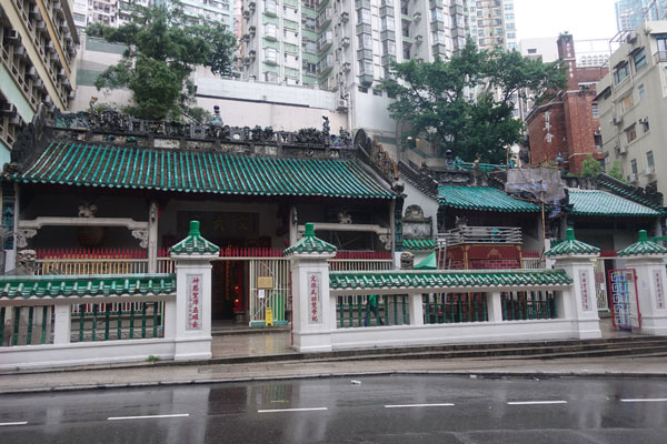 Hongkong Sehenswürdigkeiten Hongkong Island Man Mo Tempel 1