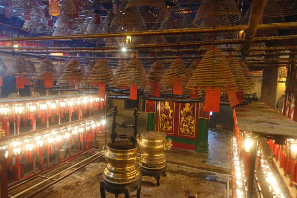 Hongkong Sehenswürdigkeiten Hongkong Island Man Mo Tempel 3