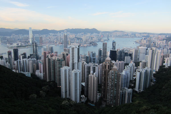 Hongkong Sehenswürdigkeiten Hongkong Island Peak 1