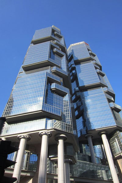 Hongkong Sehenswürdigkeiten Hongkong Island Stadtbild 1