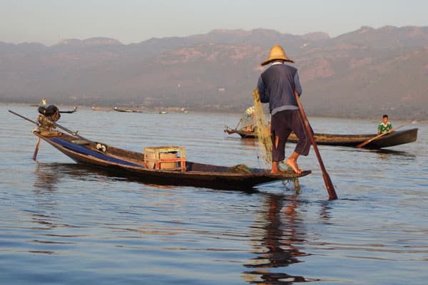 Inle lake Fischer 3