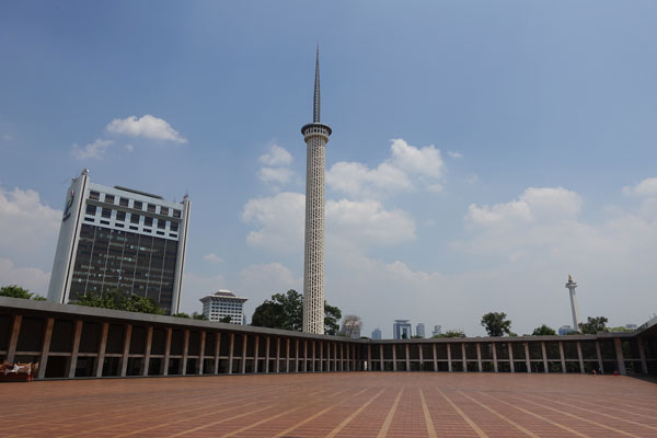 Jakarta Sehenswürdigkeiten Istiqlal Moschee 2