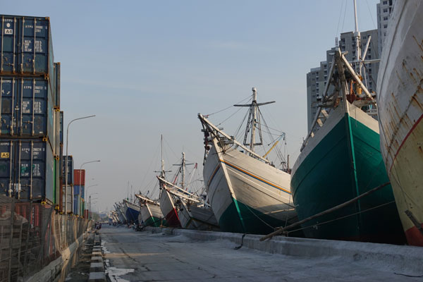 Jakarta Sehenswürdigkeiten Oldtown Old harbour Hafen 4