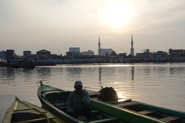 Jakarta Sehenswürdigkeiten Oldtown Old harbour Hafen 6