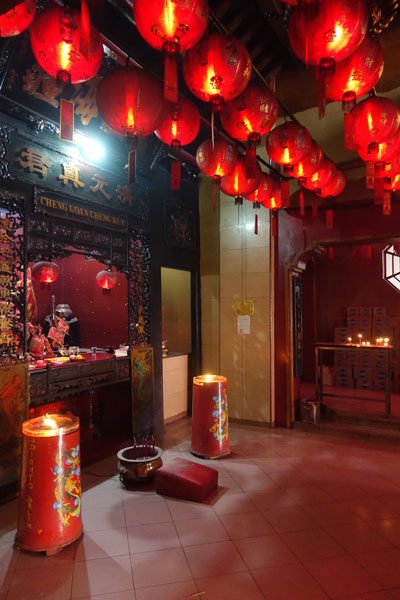 Jakarta Sehenswürdigkeiten Oldtown Tempel Vihara Toa Se Bio 2