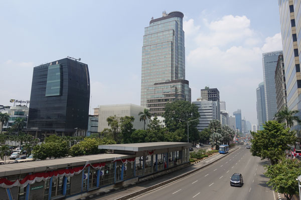Jakarta Sehenswürdigkeiten Stadtbild 2
