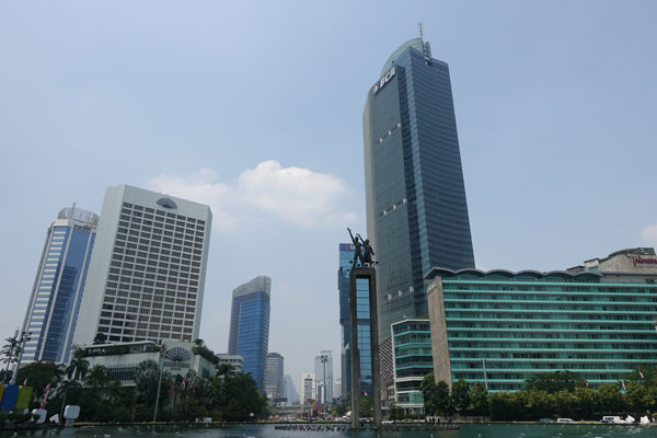 Jakarta Sehenswürdigkeiten Welcome Square 1