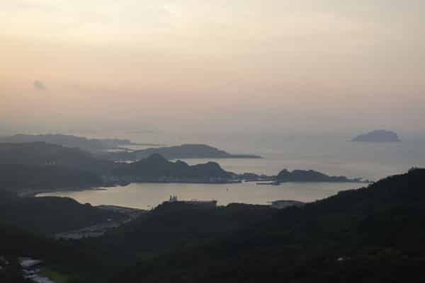 Jiufen Aussicht Sonnenuntergang Tagesausflug von Taipeh 1