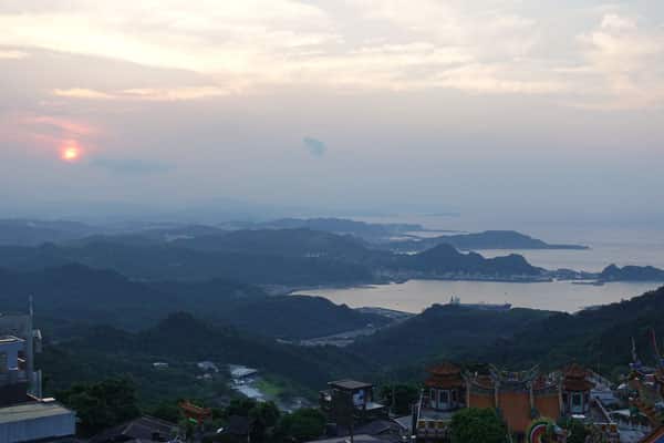 Jiufen Aussicht Sonnenuntergang Tagesausflug von Taipeh 2