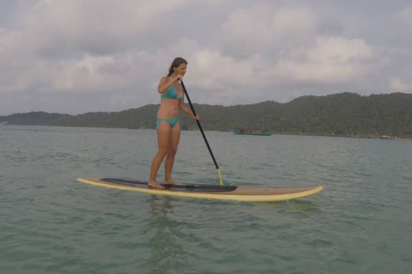 Koh Rong Sanloem Standup Paddeling Nadine