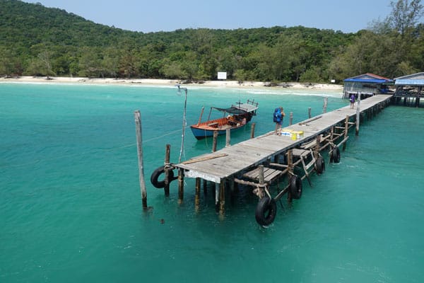 Koh Rong Sanloem Strand im Nordosten