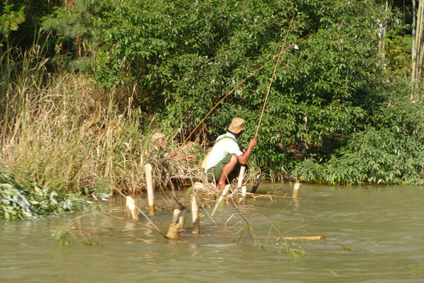 Leben auf dem Inle lake 1