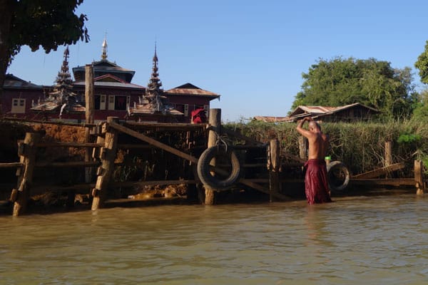 Leben auf dem Inle lake 2