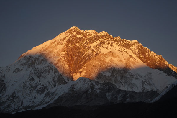 Lobuche Sonnenuntergang
