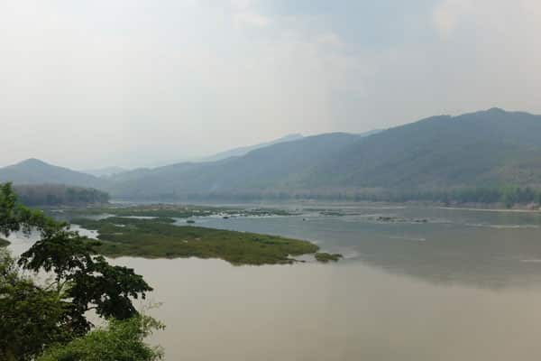 Luang Prabang Kuang Si Waterfall unterwegs 3