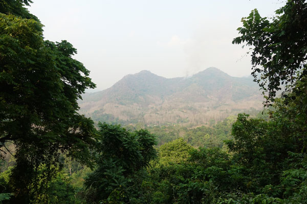 Luang Prabang Kuang Si Waterfall von oben 2