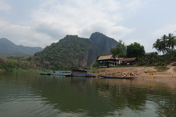 Luang Prabang Pak ou cave unterwegs 4