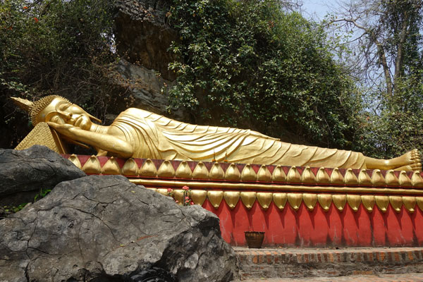 Luang Prabang Phousi Hill Wat Thammo 1