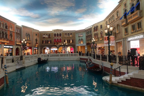 Macau Sehenswürdigkeiten Casinos Venetian 6